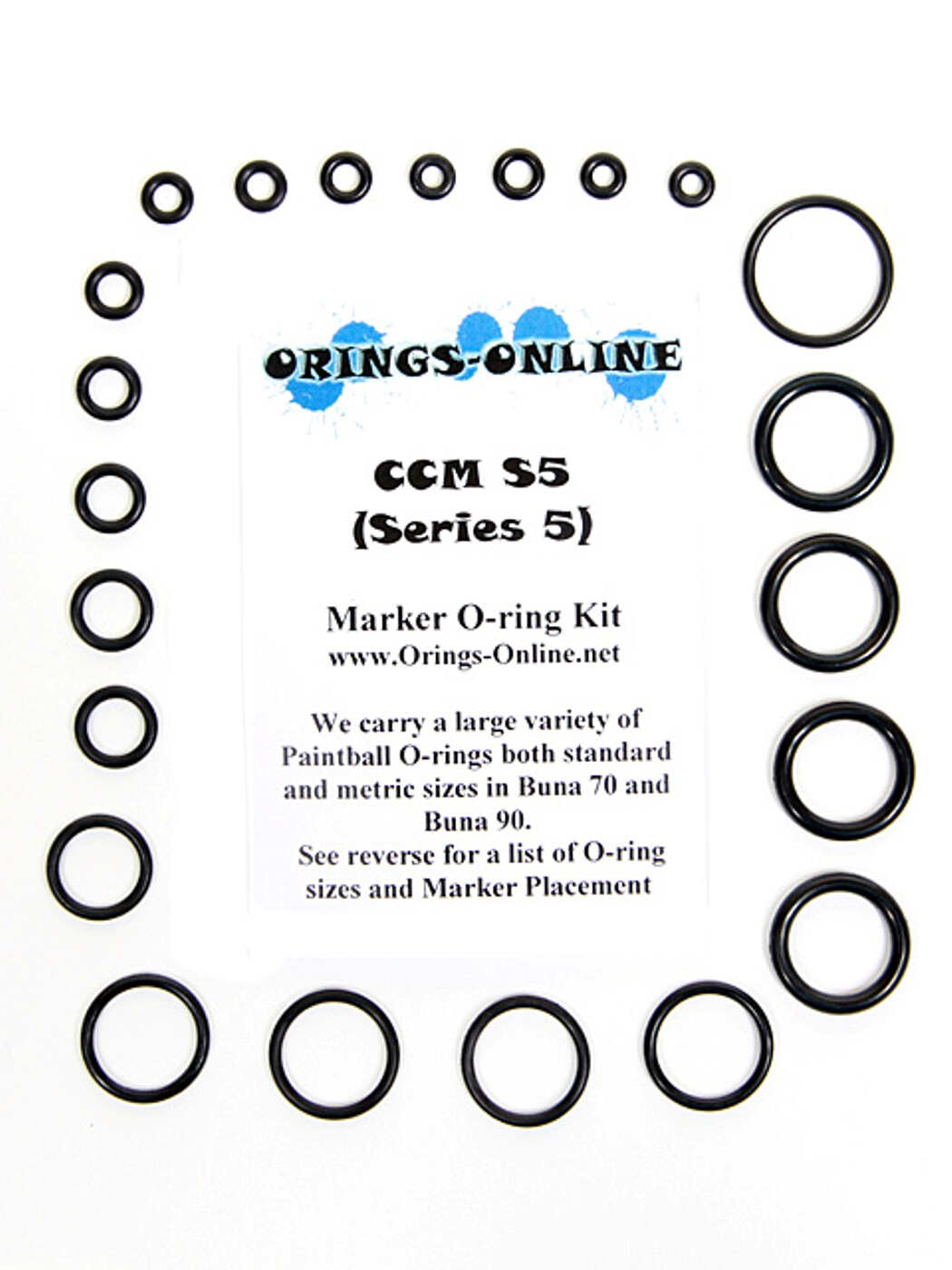 CCM S5 / S6 Marker O-ring Kit